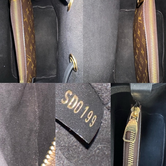 SOLD Louis Vuitton Monogram Neonoe MM Black Bucket Bag - Picture 14 of 14